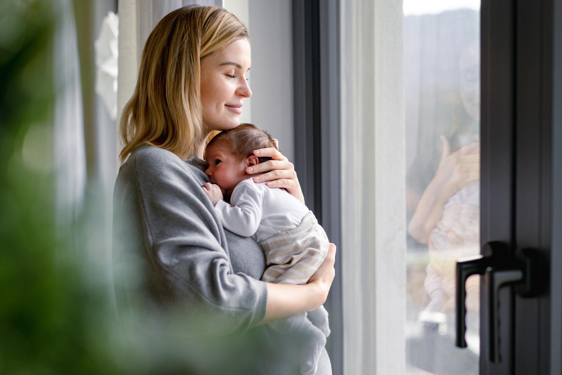 Mutter und Baby